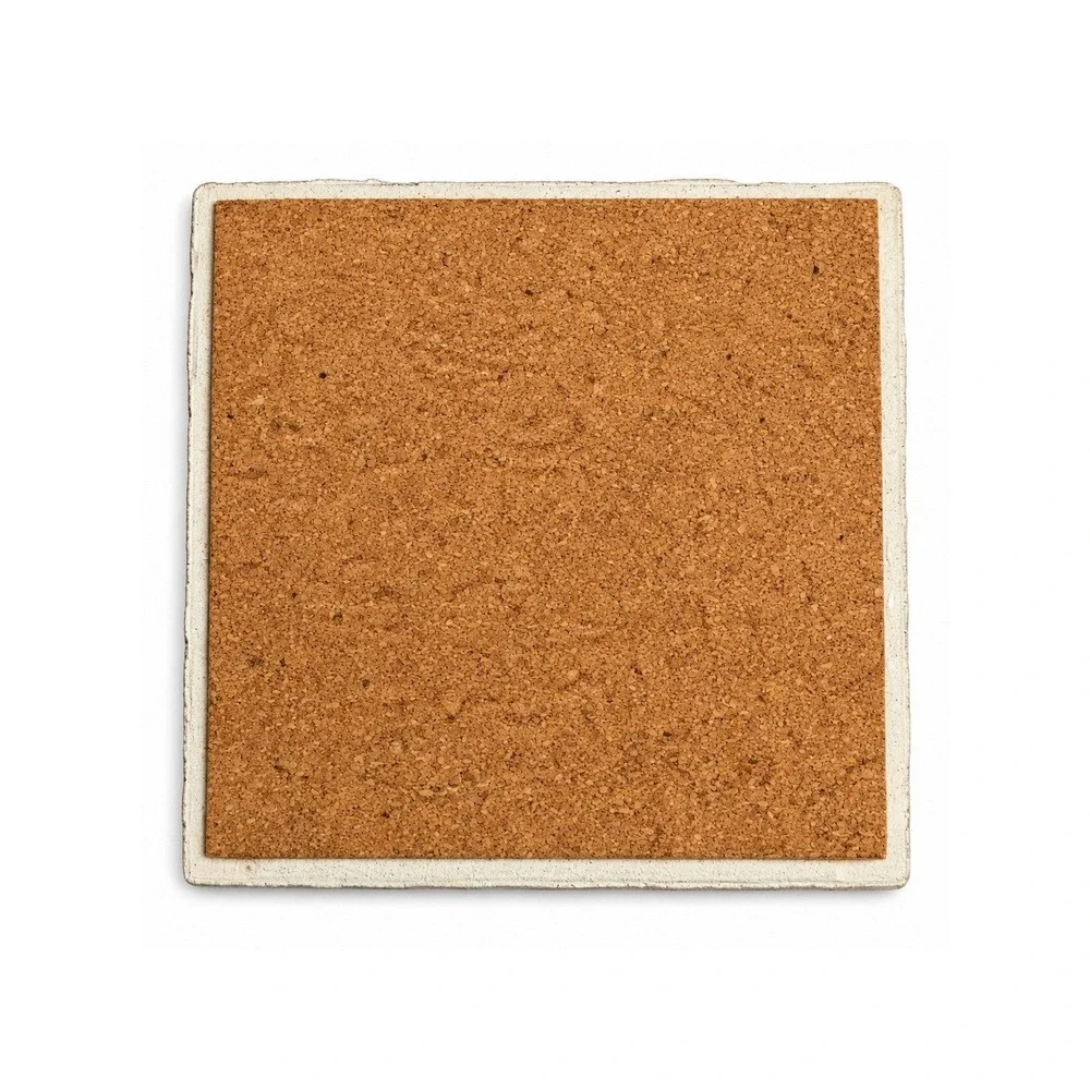 Cat Scorpion Chimera Ceramic Coaster Red Black Laser Engraved‎ Gothic Oddity